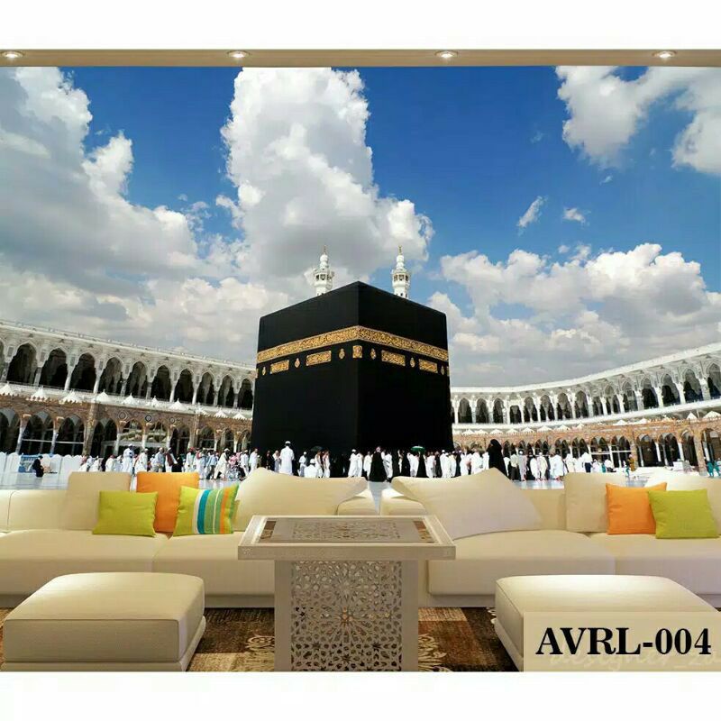 WALLPAPER 3D WALLPAPER CUSTOM WALLPAPER KABAH MEKKAH