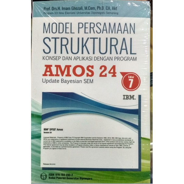 Model Persamaan Struktural: Konsep Dan Aplikasi Dengan Program Amos 24 Ed 7