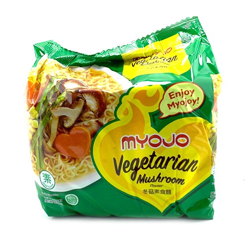 

Mie Instan Vege / Instant Noodle Myojo Vegetarian Mushroom 5 x 80 Gram