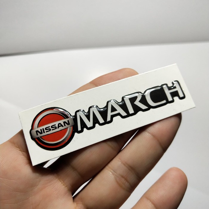 stiker nissan march