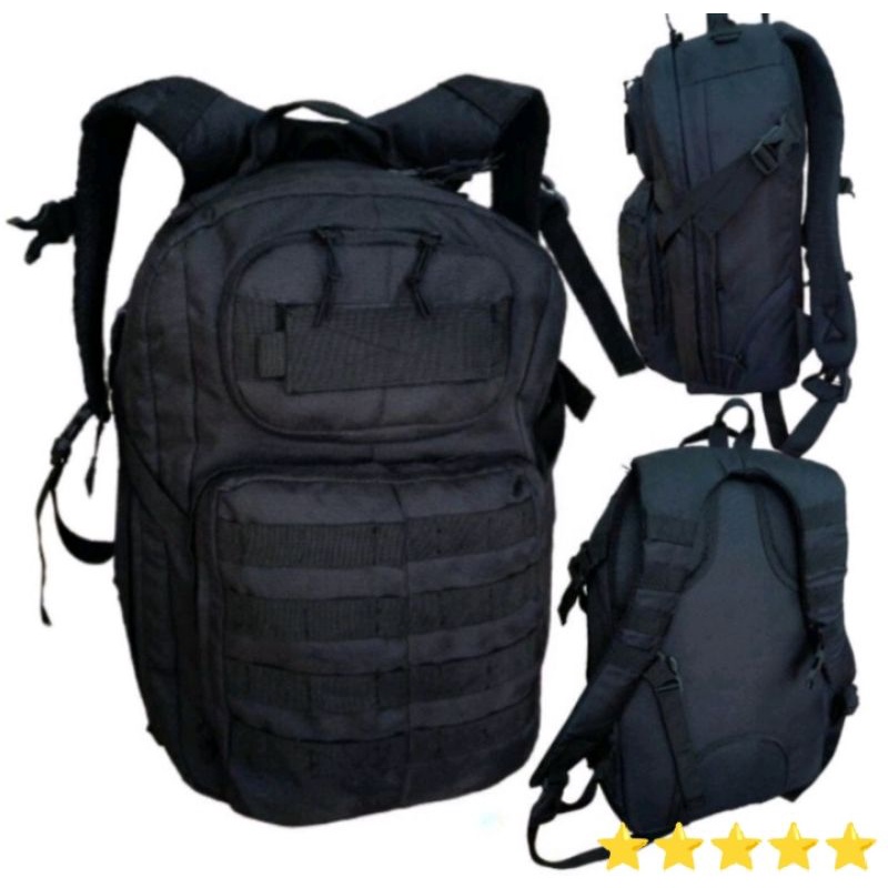 Tas ransel model Jatah Hitam/Tas raider TNI/tas tactical army/tas punggung army