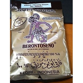 Kopi Bubuk Berontoseno Khas KEDIRI 250Gr