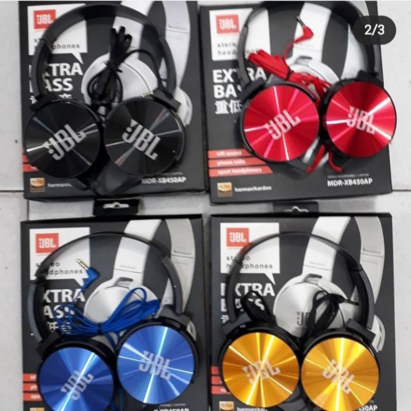 Headphone JBl MDR-XB450AP