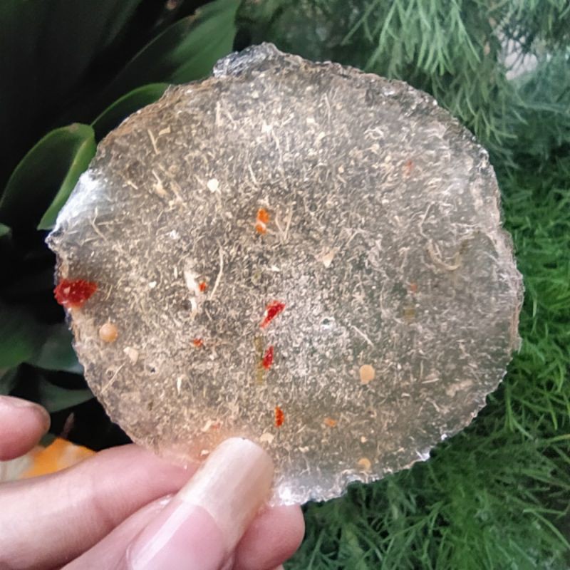 

Emping opak singkong mentah 250gr / emping opak dengan bumbu