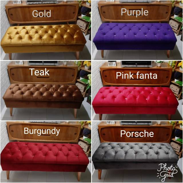 [NK] Kursi panjang/bench/storage uk 50x120