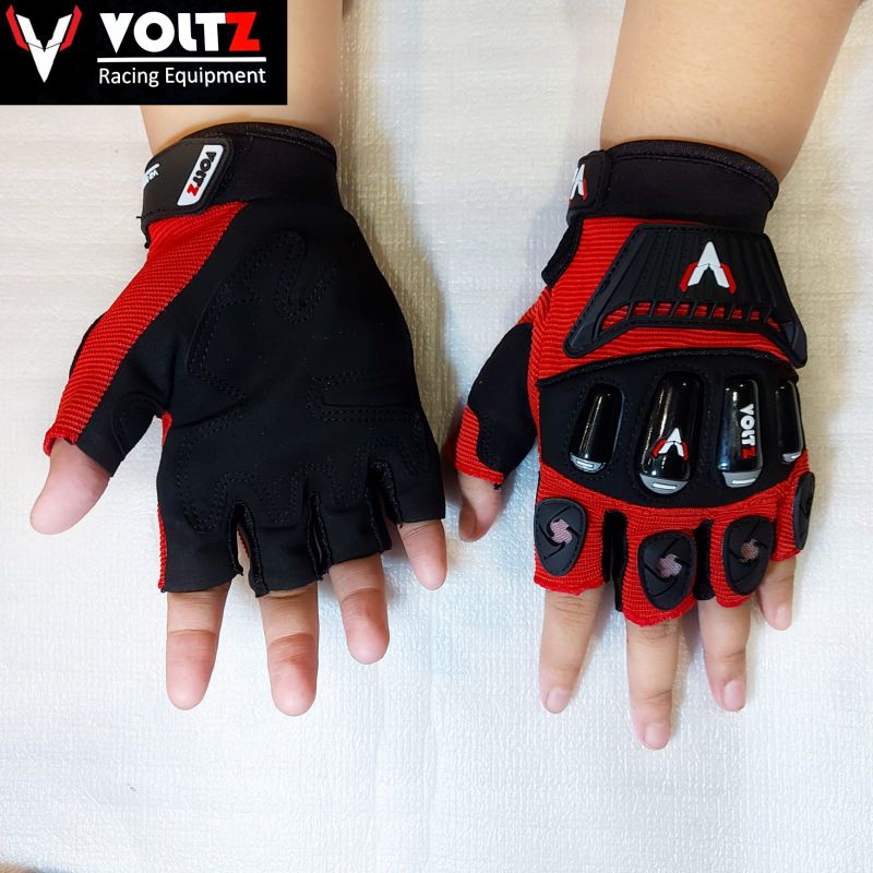 Sarung Tangan Voltz Vx01s pendek Gloves motor half finger not Scoyco mx14