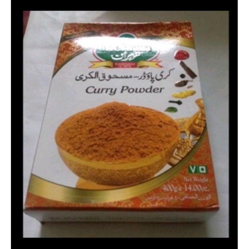 

Bumbu Kari Mehran Curry Powder 400 Gram Arab Saudi Bubuk Kari Mehran Original buat Nasi Briyani dll