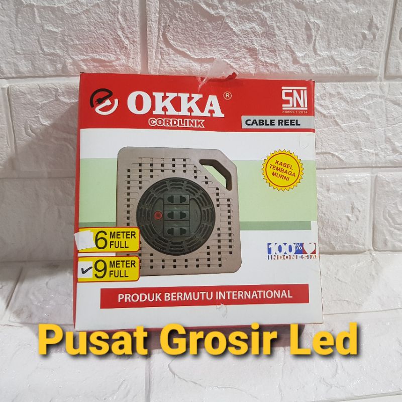 Box Kabel 9 Meter / Kabel Roll 9 meter okka SNI