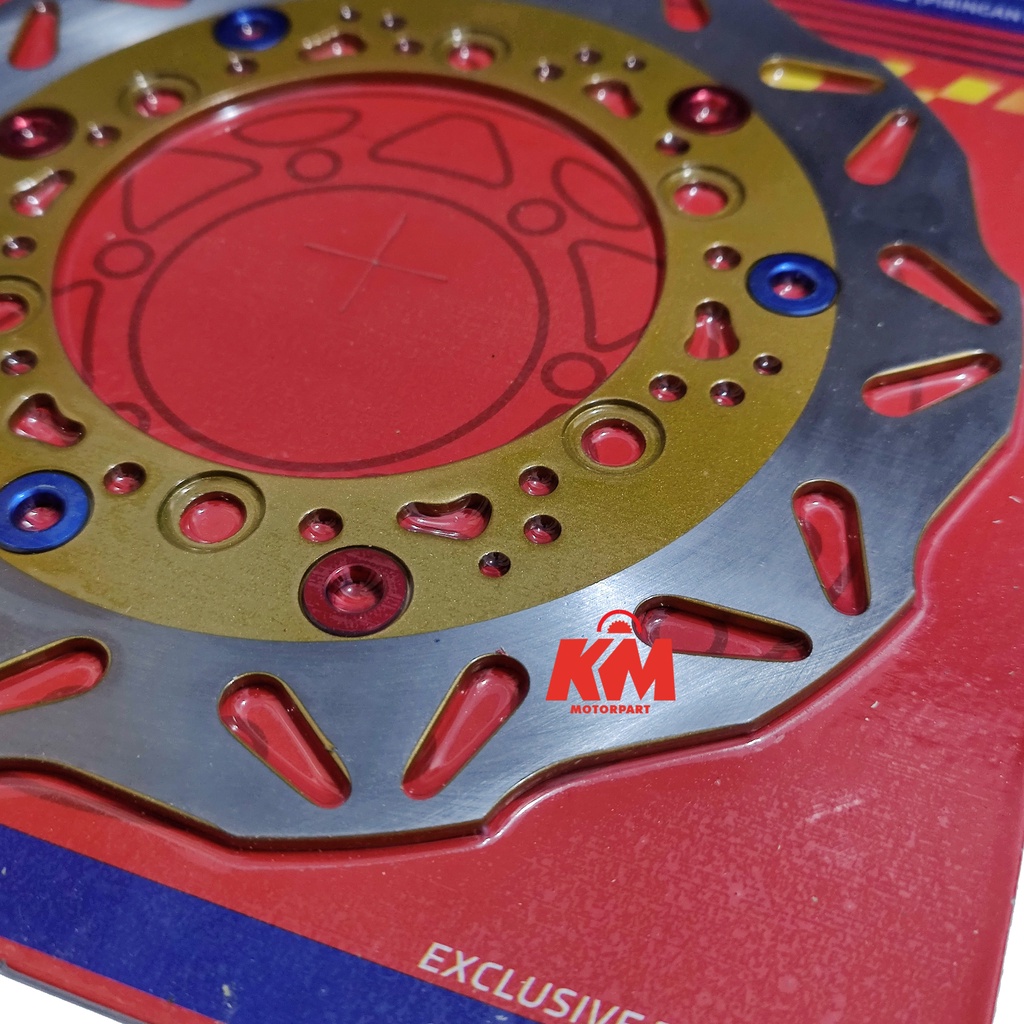 Cakram Depan Megapro CB Verza Tiger Revo Variasi Piringan Rem Disc Brake Diameter 24cm