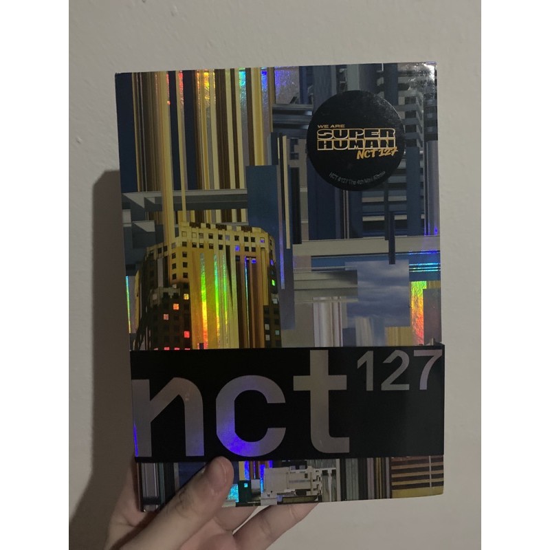 ALBUM SUPERHUMAN NCT 127 + POSTCARD JAEHYUN