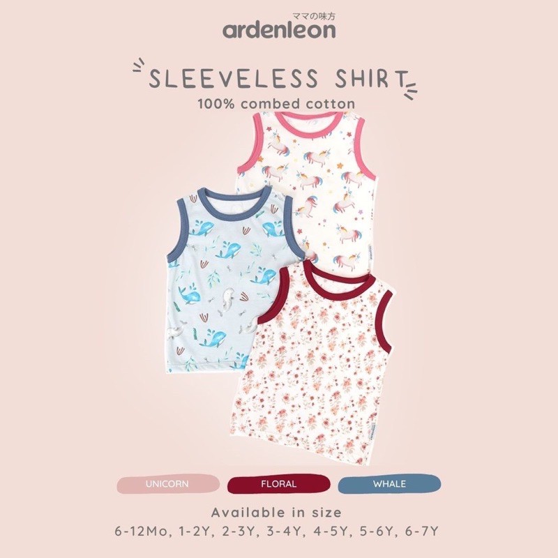 arden leon sleeveless shirt