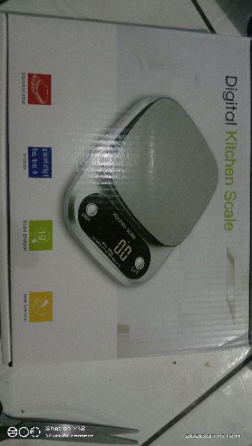 Timbangan Dapur Digital Kitchen Scale 10kg 1g Taffware Digipounds