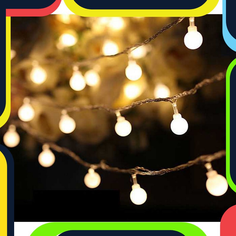 Bayar Ditempat Goodland Lampu Hias Dekor Cherry Ball Fairy 5M Warm White - LY2020WW