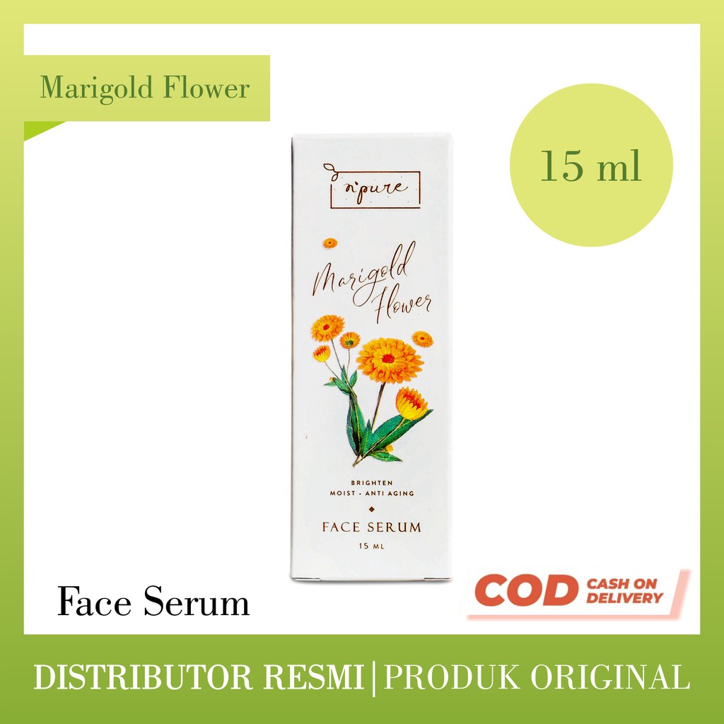 [12.12] Npure Serum Marigold 15ml - N Pure Serum Marigold Npure Serum Marigold Serum Npure Marigold