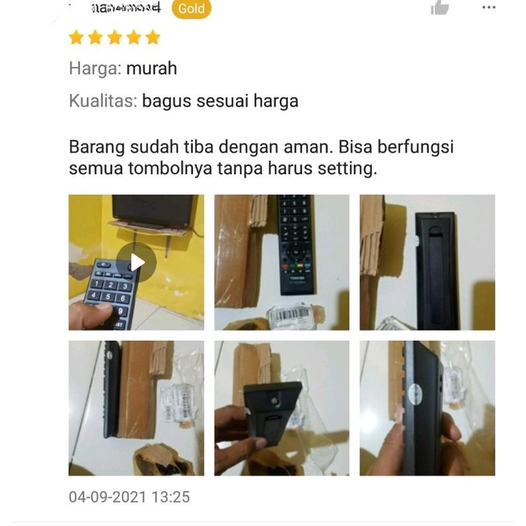 Remote TV LCD/LED Toshiba Regza CT-90380 CT90380 / CT-90336 Remot TV Tanpa Setting Remote Siap Pakai