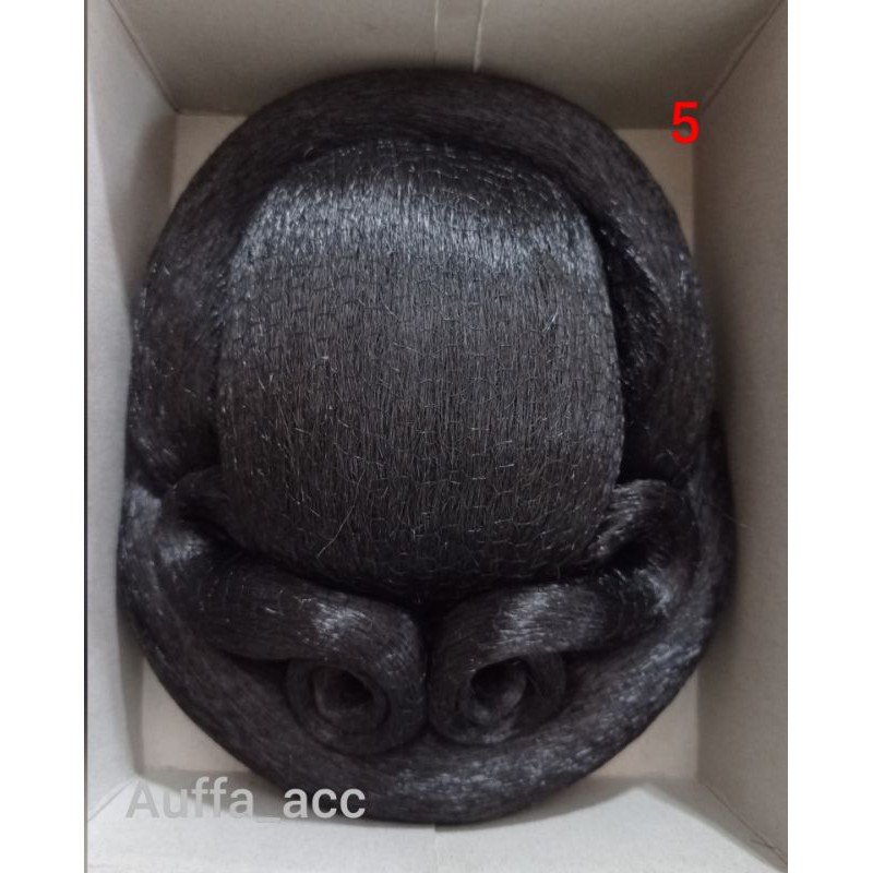 YZ7 Sanggul Oval Modern Jawa Acara Pesta