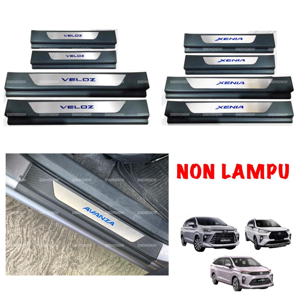 Sillplate Samping Avanza Xenia Veloz 2022 2023 GR SPORT Platinum Hitam Carbon