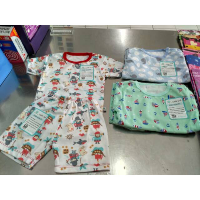 Baju bayi setelan cowo little owl