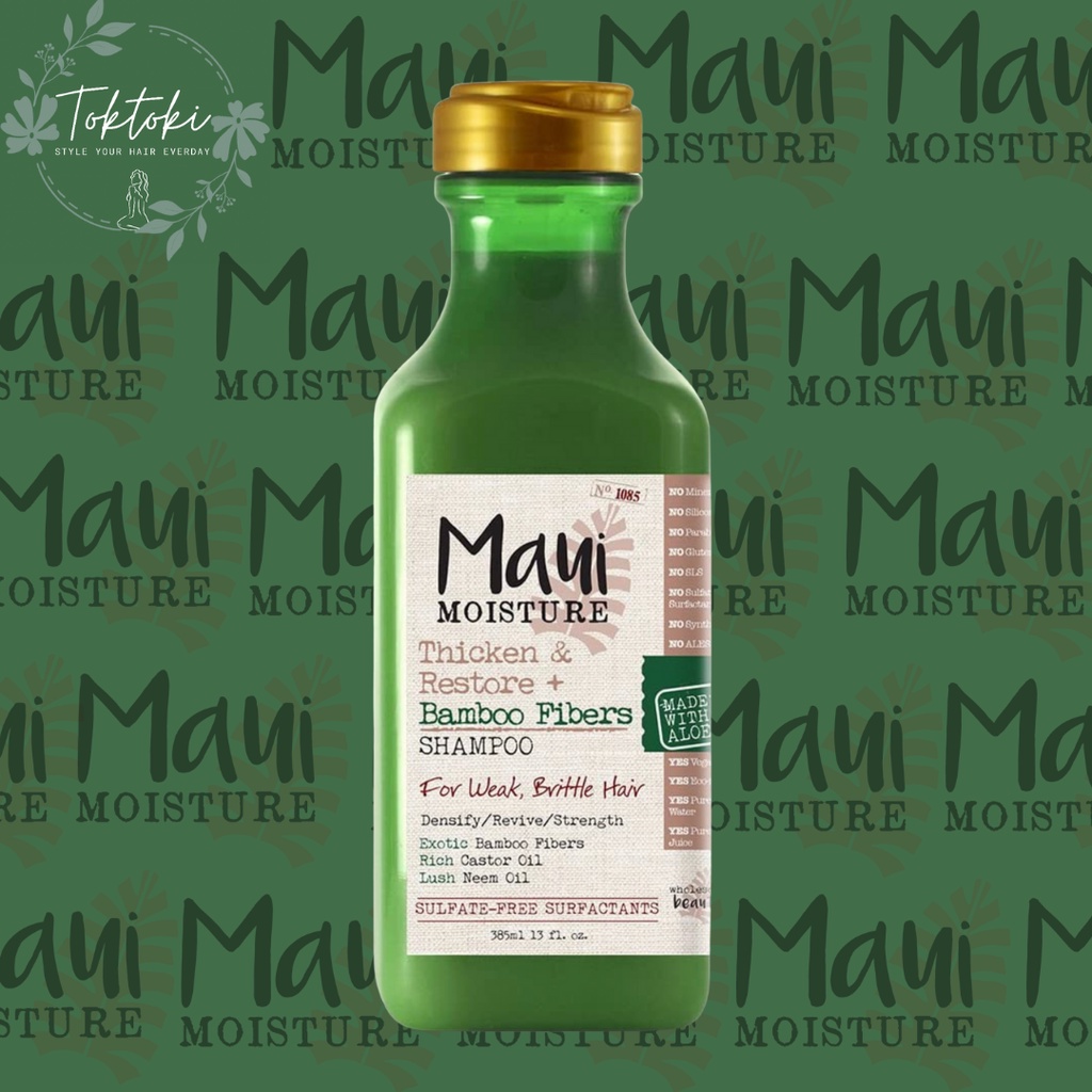 Jual MAUI MOISTURE Thicken & Restore + Bamboo Fibers Strengthening