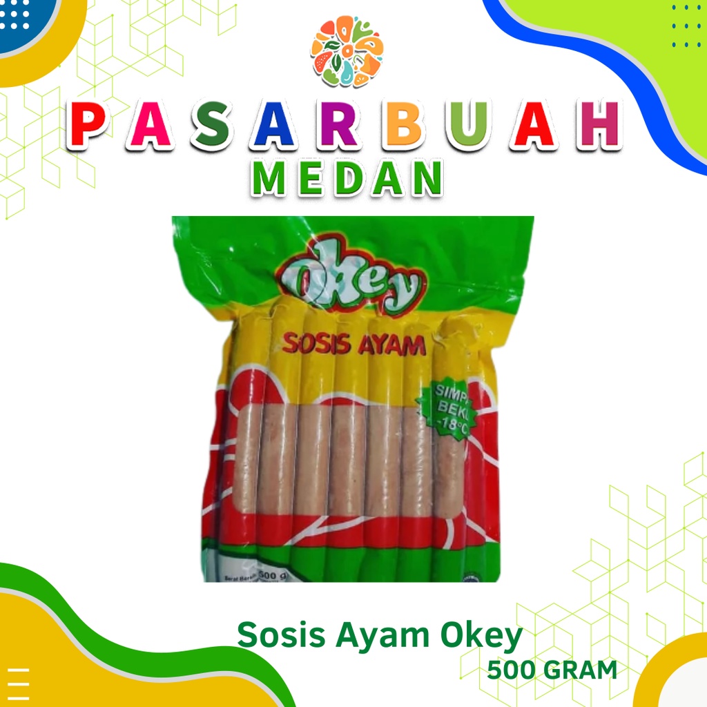 

Distributor SOSIS AYAM OKEY 500 GRAM Pasar Buah Medan