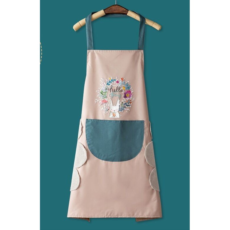 Celemek Masak Apron Anti Air Minyak KARAKTER bisa Lap Tangan PREMIUM 1048