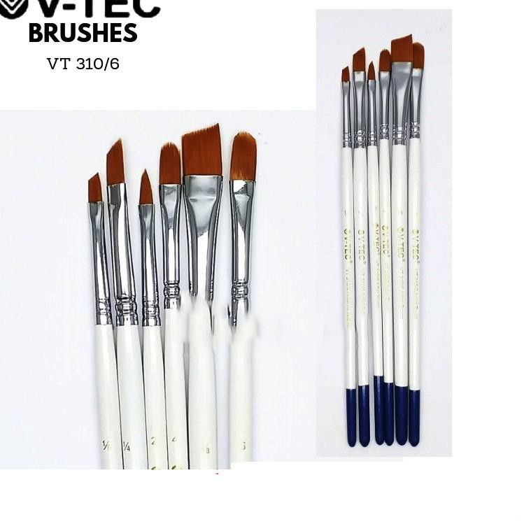 

Sale CLR7K V-Tec Brush VT-310 Set 6 / Kuas Lukis Set 6 / Kuas V-Tec M60 Ready Stock
