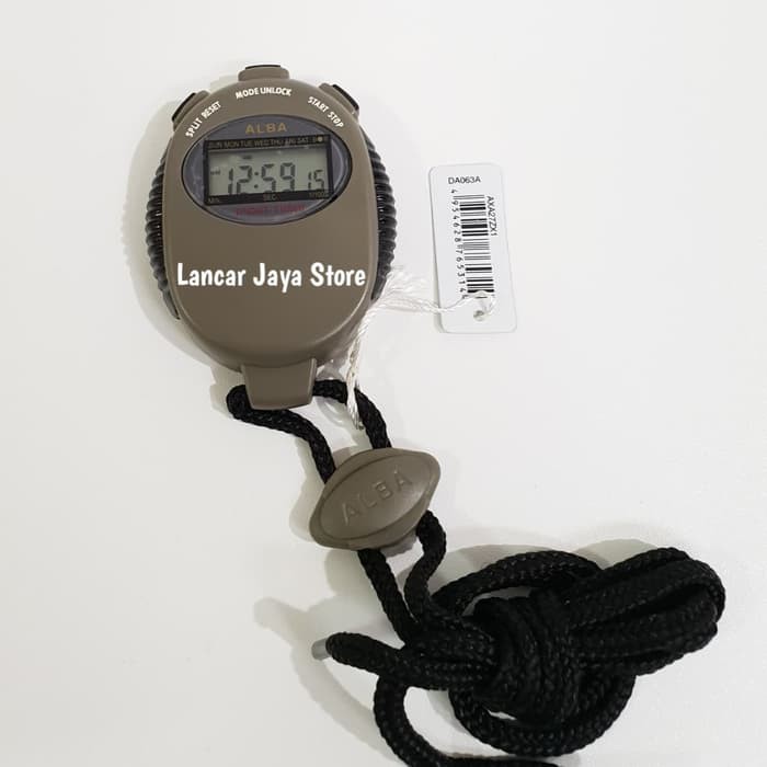 Stopwatch Alba / Pengukur Waktu ALBA SW01 Original