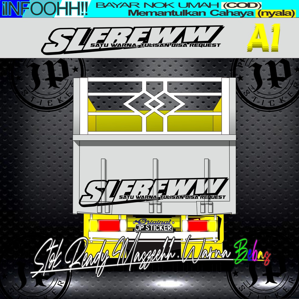 stiker cutting pintu belakang (SLEBEWW)