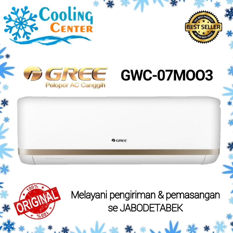 AC GREE GWC 07MOO 3/4 PK Harga Unit Only