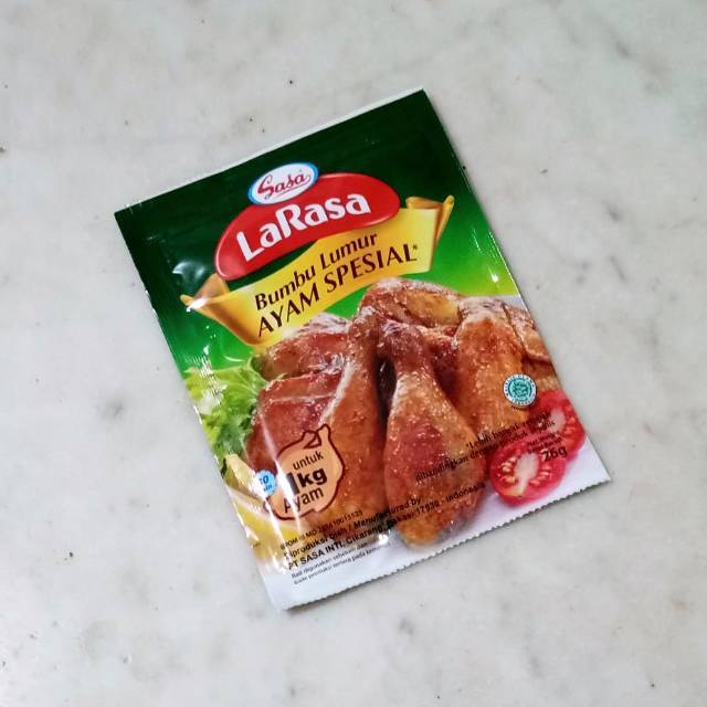 

LARASA Bumbu Lumur Ayam Spesial Sasa Untuk 1 Kg Ayam Goreng