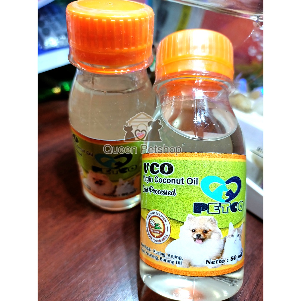 

VCO untuk jamur kucing PETCO 80ml - Minyak Virgin Coconut Oil Petco 80ml - Minyak kelapa murni