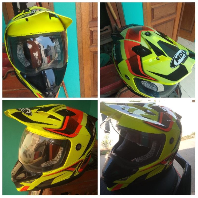 HELM MDS FULLFACE MOTIF -L