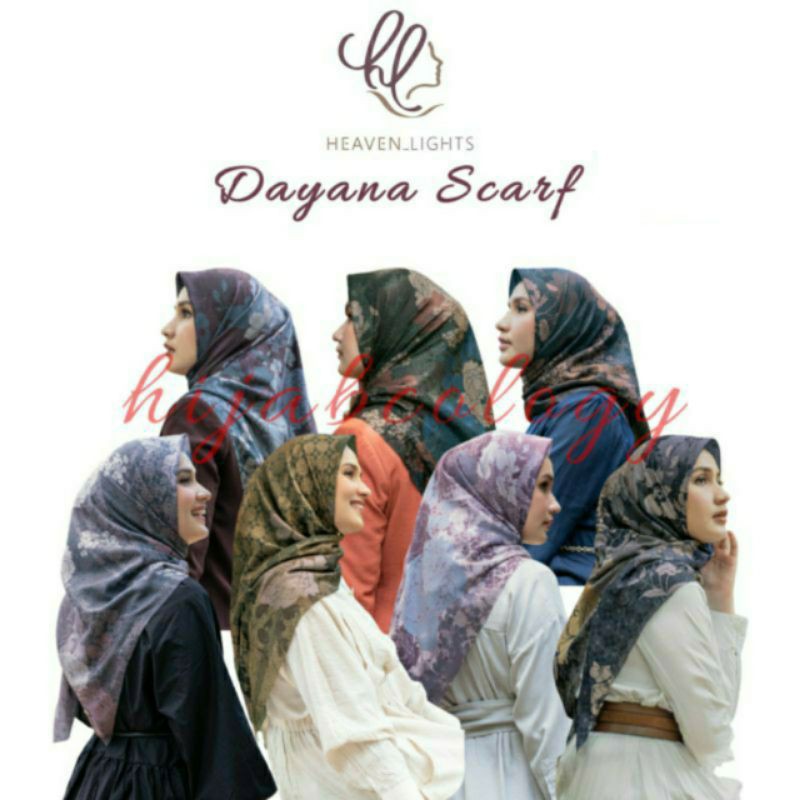 DAYANA SCARF by HEAVEN LIGHTS