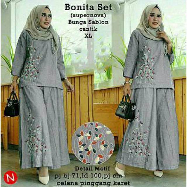 BONITA SET XL BANYAK WARNA