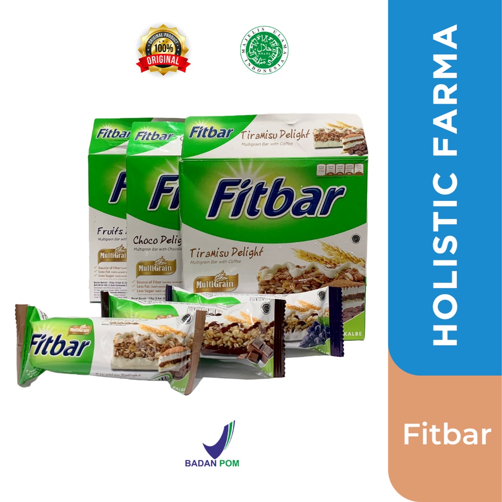 

Fitbar Camilan Sehat 1 Pcs 22 Gr