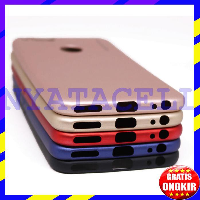 ACC HP CASE MATTE DOFF XIAOMI MI5X MIA1 SOFT BLACK ANTI MINYAK SOFTCASE