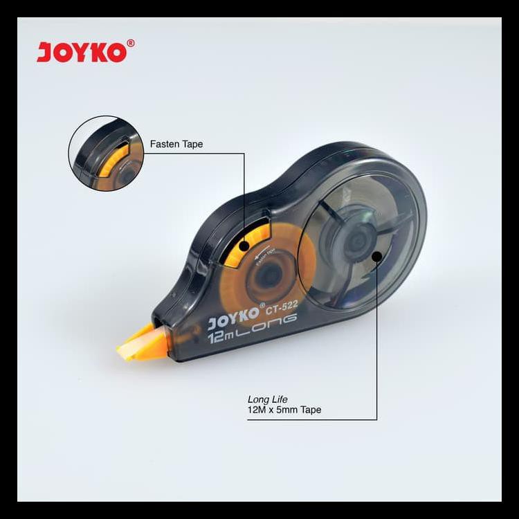 

Hot Product Correction Tape / Pita Koreksi Joyko Ct-522 Terbaru