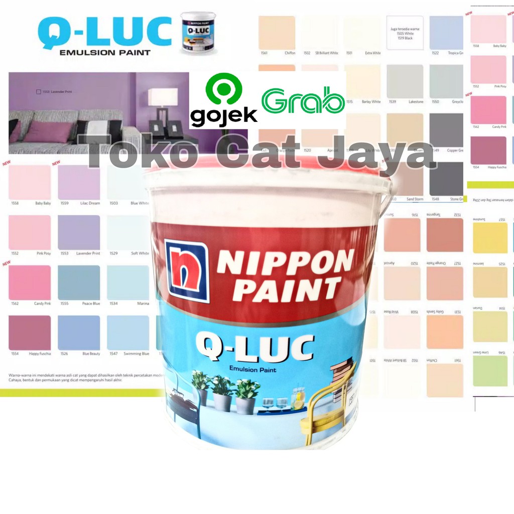 Cat Tembok QLUC galon 4,5 kg Nippon Paint