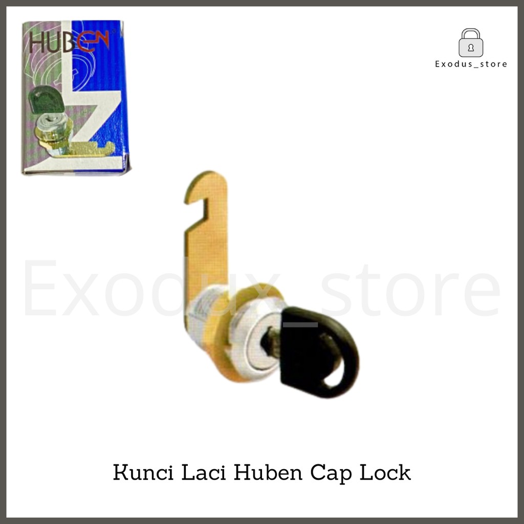 kunci tarikan laci lemari kayu / loker HUBEN 25 MM Drawer Lock