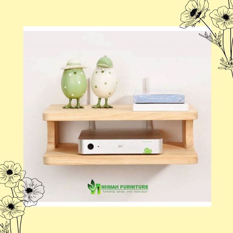 Kotak wifi Rak penyimpanan Router Wifi/kotak penyimpinan Wifi Booster Rak Tv