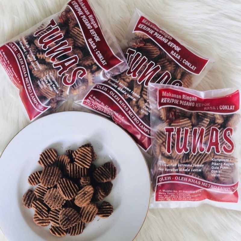 

Keripik Pisang Rasa Coklat Makanan Khas Oleh Oleh Lampung
