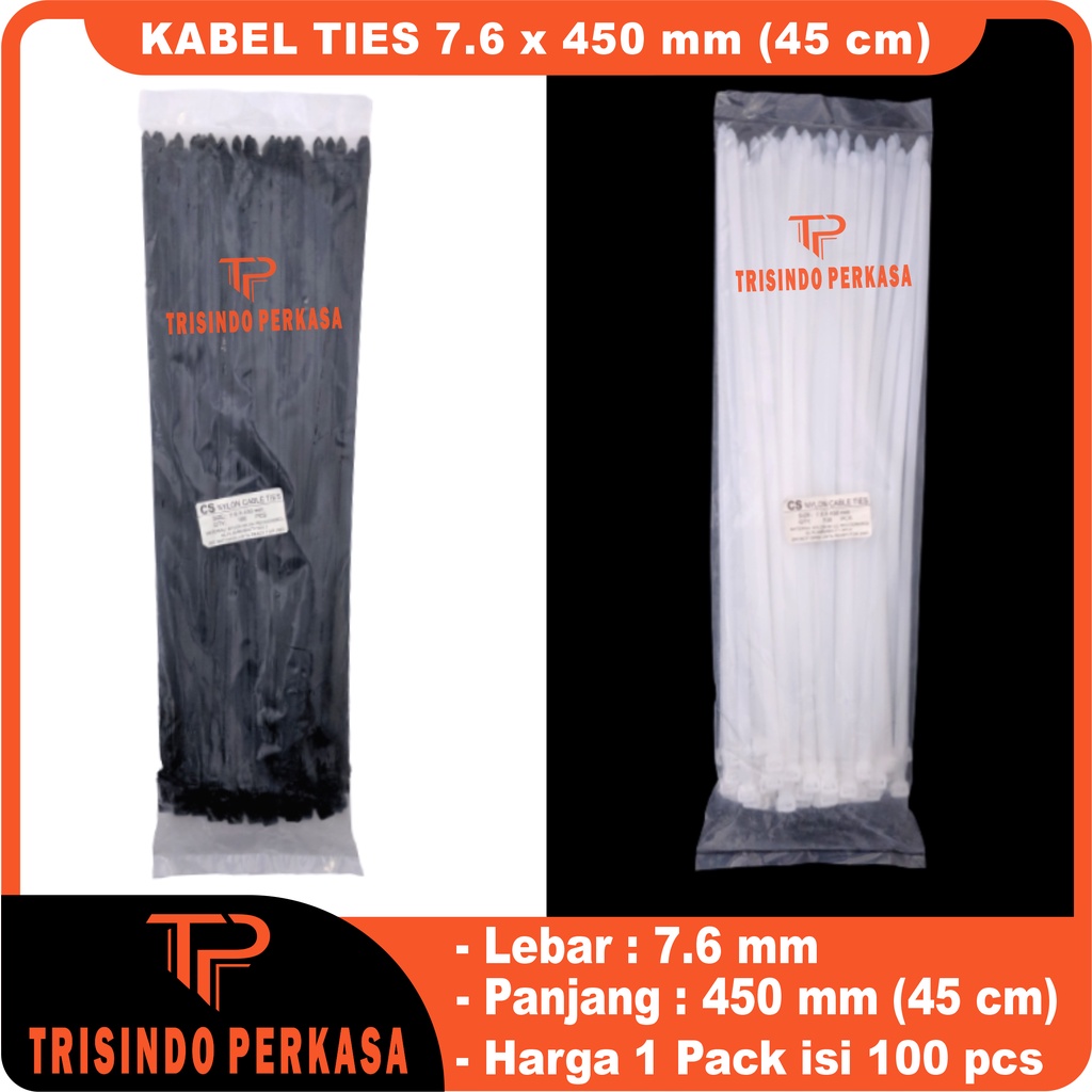 Kabel Ties Cable Tie 7.6 x 450mm (45cm)