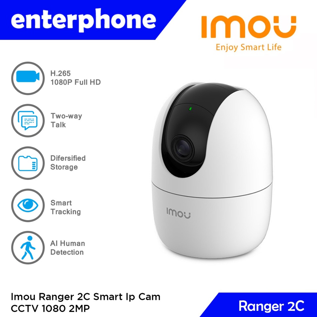 Imou Ranger 2C Smart Ip Cam CCTV 1080 2MP Garansi Resmi