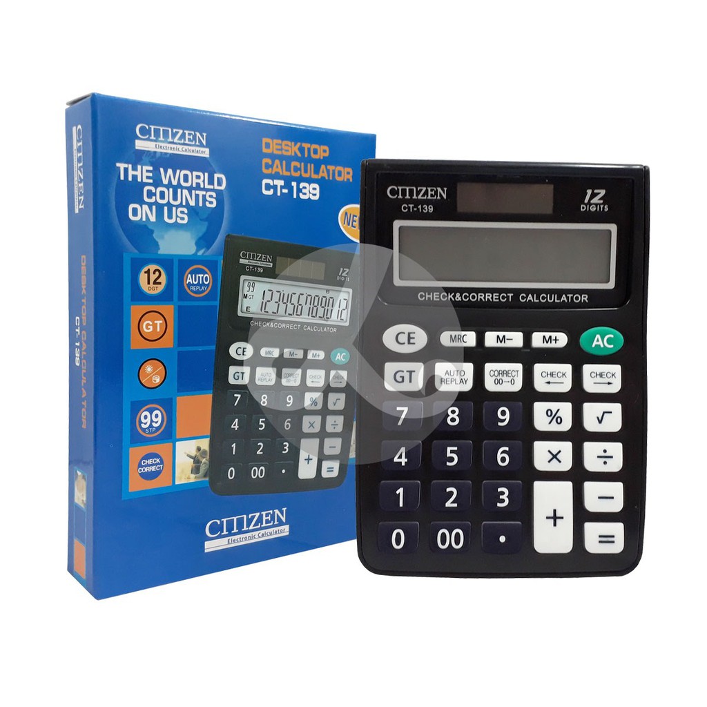 

Calculator Kalkulator CMZEN CT-139 Dekstop Calculator