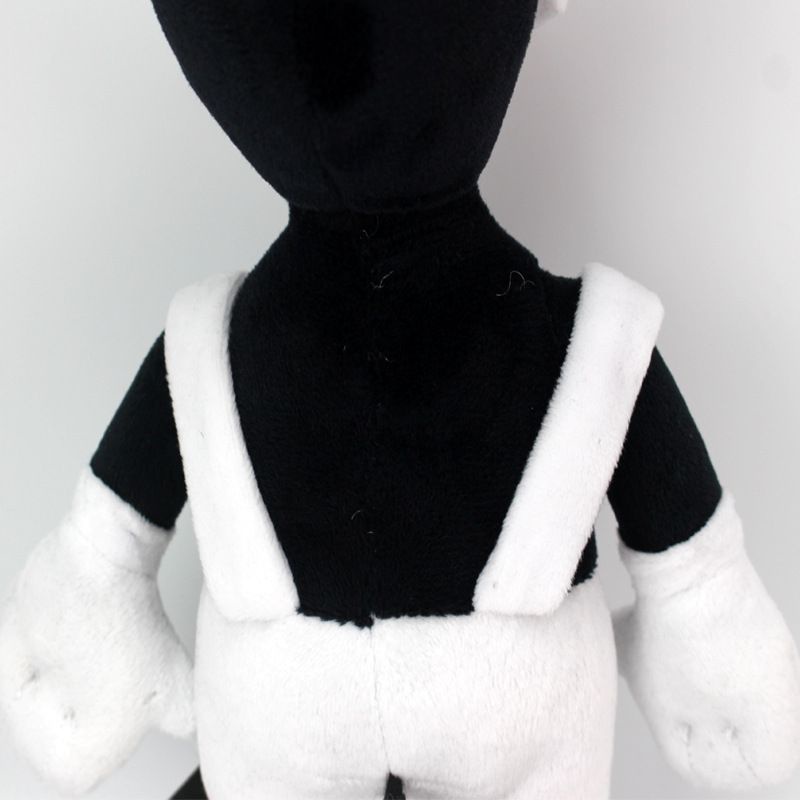30cm/11.8inch Bendy and the Ink Machine Plush Doll Figure Toy Black White Alice Boris Toy Gift