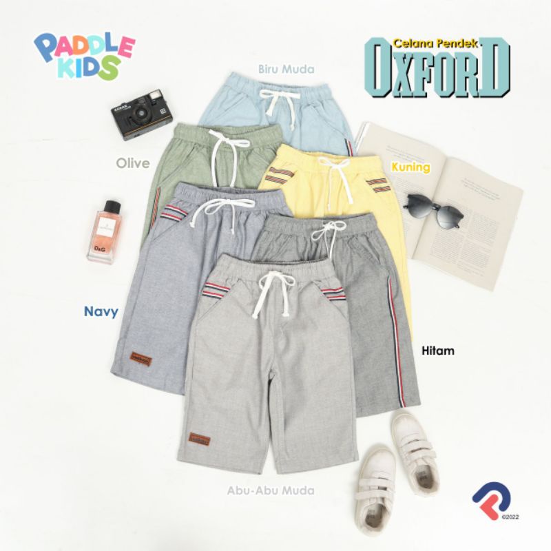 Oxford short pants paddlekids celana pendek oxford paddle kids size junior 8-16 tahun atau dewasa