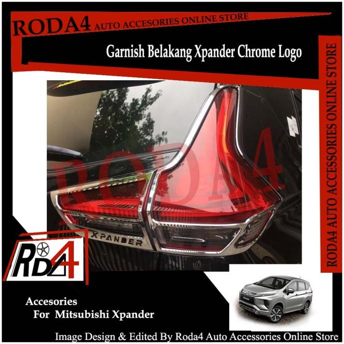 List Lampu Belakang Xpander - Garnish Belakang Xpander Chrome Logo rod4 Murah