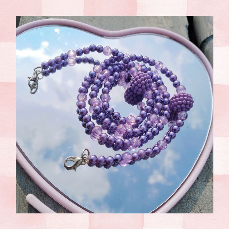 Strap Mask manik - manik