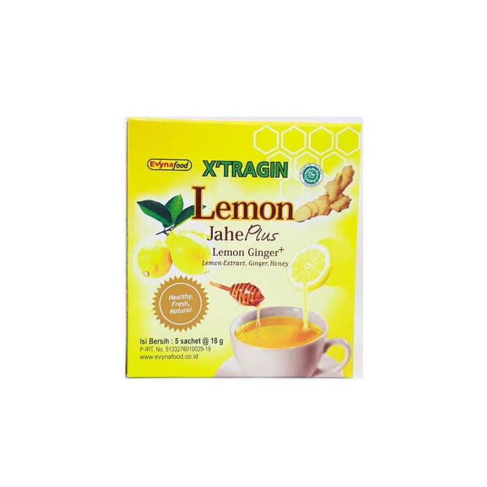 

XTRAGIN LEMON JAHE PLUS MADU 1 BOX 5 SACHET
