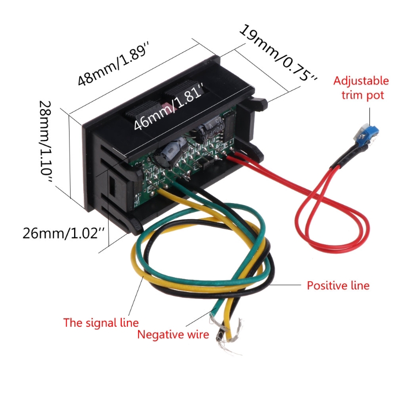 Indikator Pengukur Minyak / Bensin Universal 12V dengan Indikator LED untuk Motor